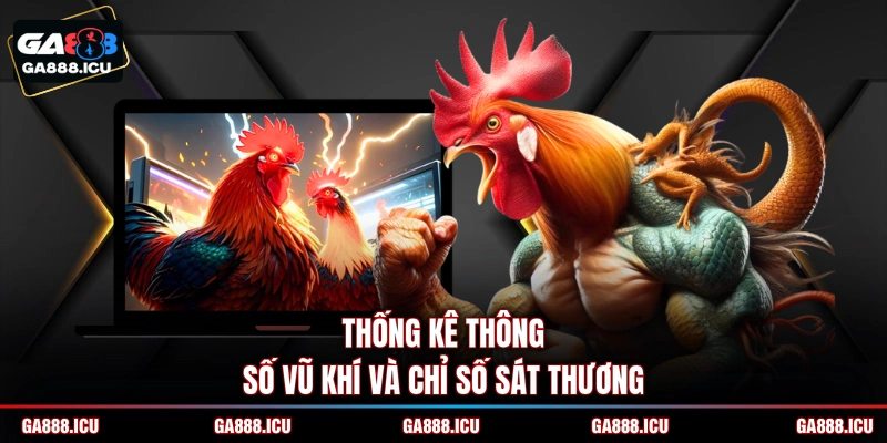 Thống kê thông số vũ khí và chỉ số sát thương 